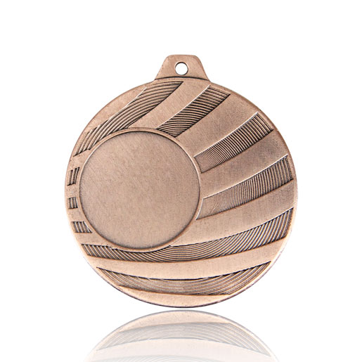 Медаль SC1602-50, цвет бронза D50мм, D вкладыша 25мм