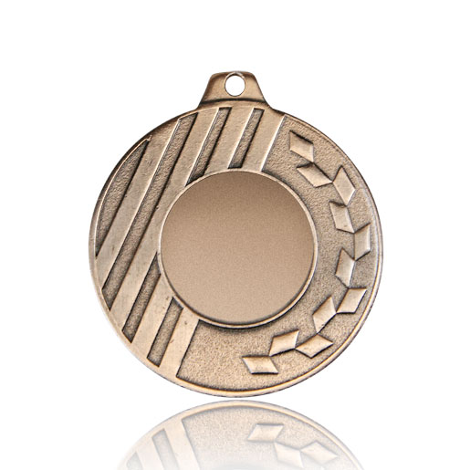 Медаль SC1701-50, цвет бронза D50мм, D вкладыша 25мм