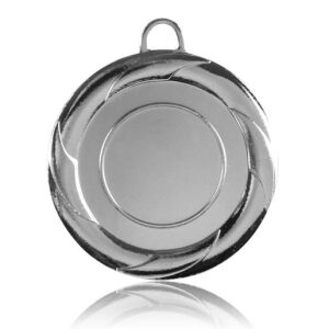 Медаль HB079, цвет серебро D50мм, D вкладыша 25мм