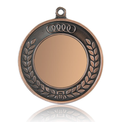 Медаль Zj-M744, цвет бронза D65мм, D вкладыша 40мм