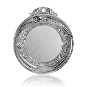 Медаль Zj-M812, цвет серебро D65мм, D вкладыша 40мм