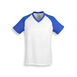 Футболка мужская «Color», хлопок и имитация хлопка, синий рукав 54 (3XL)
