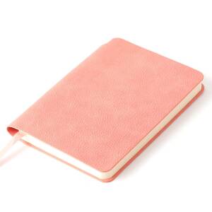 Ежедневник недатированный SALLY, A6, цвет светло-розовый, кремовый блок