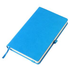 Ежедневник недатированный HAMILTON, A5, цвет небесно-голубой, кремовый блок