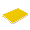 Ежедневник недатированный Campbell, А5, цвет желтый, белый блок