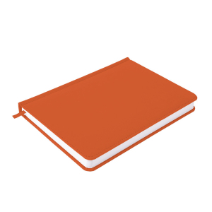 Ежедневник недатированный Campbell, А5, цвет оранжевый, белый блок