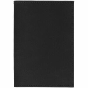 Обложка для паспорта Nubuck, черная