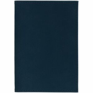 Обложка для паспорта Nubuck, синяя