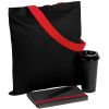 Набор Velours Bag, цвет черный с красным