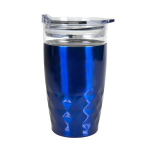 Термокружка вакуумная Cristal, цвет синий