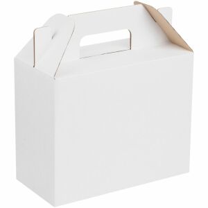 Коробка In Case, размер S, ver.2, цвет белый с крафтовым оборотом