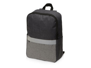 Рюкзак Merit со светоотражающей полосой и отделением для ноутбука 15.6'', цвет серый (Р)