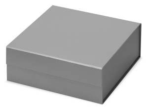 Коробка разборная на магнитах, размер  L, цвет серебристый