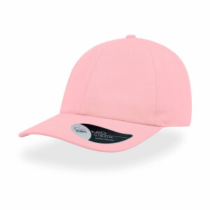 Бейсболка DAD HAT, 6 клиньев, металлическая застежка, цвет розовый, размер универсальный