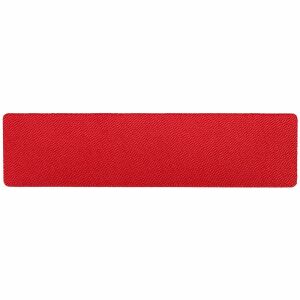 Наклейка тканевая Lunga, размер S, цвет красная