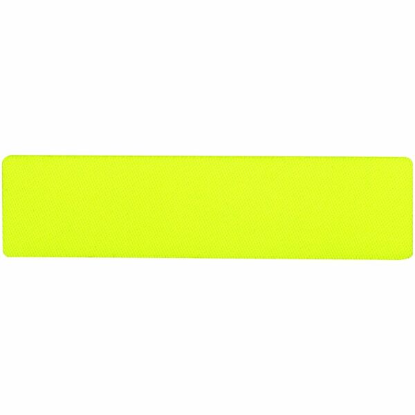 Наклейка тканевая Lunga, размер S, цвет желтый неон