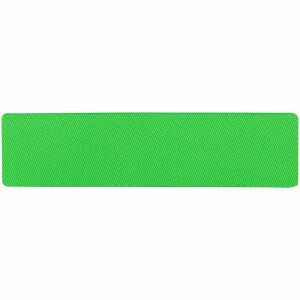 Наклейка тканевая Lunga, размер S, цвет зеленый неон
