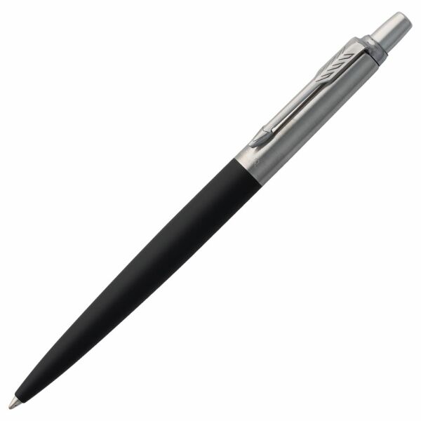 Ручка шариковая Parker Jotter Core K63, цвет черный с серебристым