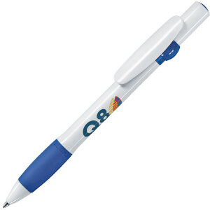 ALLEGRA, ручка шариковая, цвет синий/белый, пластик
