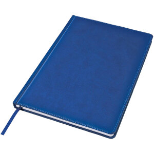 Ежедневник недатированный Bliss, формат А4, цвет синий, белый блок, без обреза