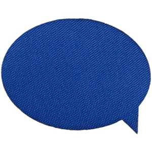 Наклейка тканевая Lunga Bubble, размер M, цвет синий