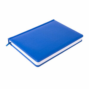 Ежедневник недатированный Anderson, формат А5, цвет синий, белый блок