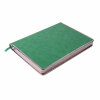 Ежедневник недатированный Montrose, формат А5, цвет зеленый, кремовый блок, графитовый срез