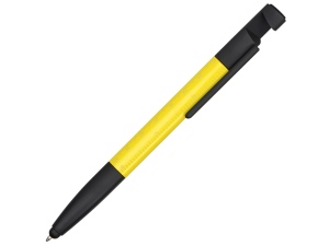 Ручка-стилус пластиковая шариковая многофункциональная (6 функций) «Multy», цвет желтый