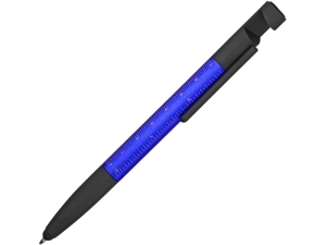 Ручка-стилус пластиковая шариковая многофункциональная (6 функций) «Multy», цвет синий