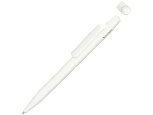 Ручка шариковая из переработанного пластика с матовым покрытием 