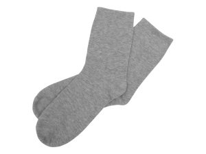 Носки Socks женские, цвет серый меланж, р-м 25