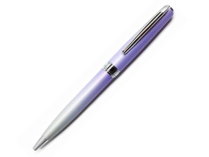 Ручка шариковая Pierre Cardin TENDRESSE, цвет - серебряный и сиреневый