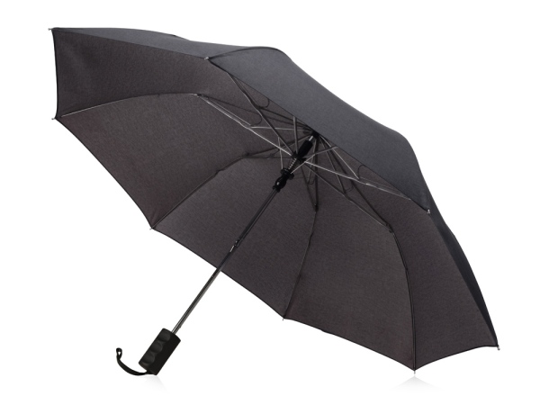 Зонт-полуавтомат Flick, цвет темно-серый