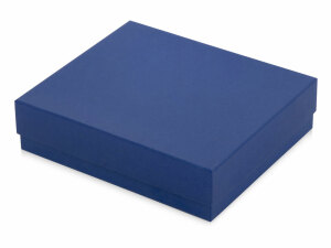 Подарочная коробка с перграфикой Obsidian L 243 х 208 х 63, цвет голубой