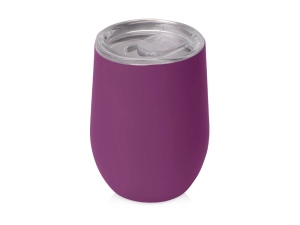 Термокружка Sense Gum, soft-touch, непротекаемая крышка, 370мл, цвет фиолетовый