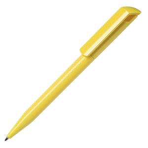 Ручка шариковая ZINK, цвет желтый
