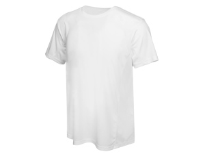 Мужская спортивная футболка Turin из комбинируемых материалов, цвет белый
