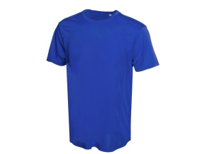 Мужская спортивная футболка Turin из комбинируемых материалов, цвет классический синий