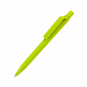 Ручка шариковая DOT, матовое покрытие, цвет зеленое яблоко