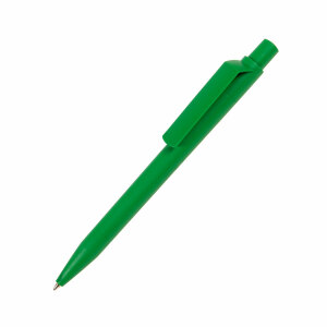 Ручка шариковая DOT, матовое покрытие, цвет зеленый
