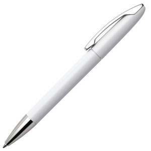 Ручка шариковая VIEW, цвет белый