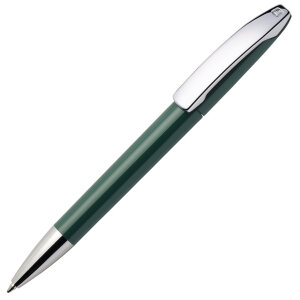 Ручка шариковая VIEW, цвет темно-зеленый