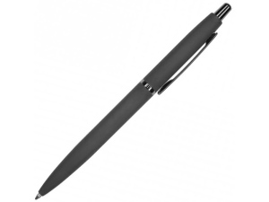 Ручка шариковая автоматическая BrunoVisconti®1 мм, синий SAN REMO (графитовый металлический корпус)
