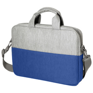 Конференц-сумка BEAM NOTE, цвет серый/ярко-синий, 39х30х6.5 см, ткань верха:100% полиамид, под-д:100%поли