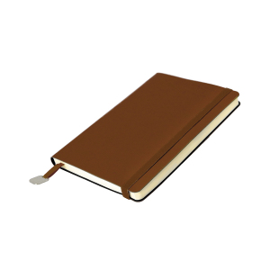 Ежедневник недатированный BOOMER, формат А5, цвет коричневый