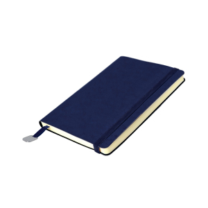 Ежедневник недатированный BOOMER, формат А5, цвет темно-синий