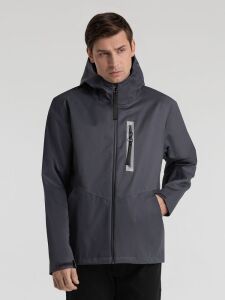 Куртка унисекс Shtorm цвет темно-серая (графит), размер XS