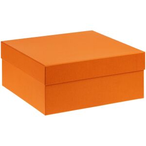 Коробка Satin, большая, цвет оранжевая