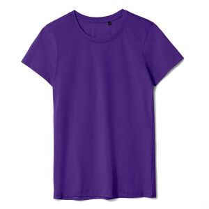 Футболка женская T-bolka Lady цвет фиолетовая, размер XXL