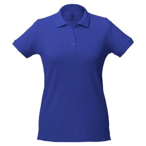 Рубашка поло женская Virma lady, цвет ярко-синяя, размер XXL